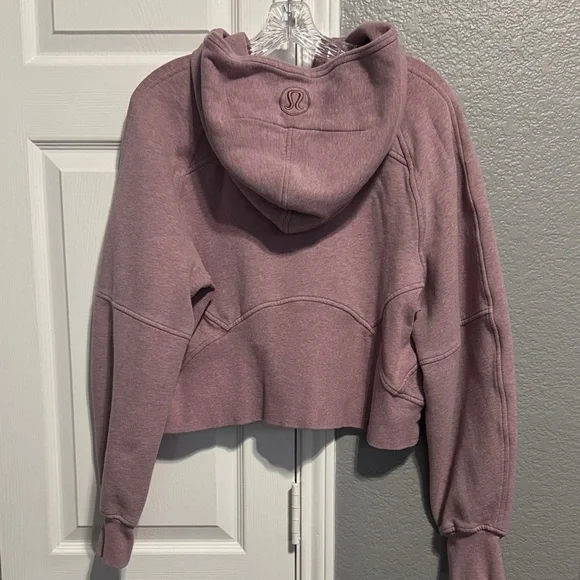 Lululemon Women's Mauve Hoodie Sweatshirt size M/L - Picture 3 of 5